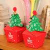 10 Pcs Paper Christmas Tree Candy Box DIY Gift Packaging Box Biscuit Box Christmas Gift Box  Navidad