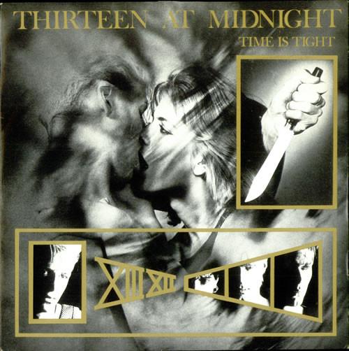 12-дюймовая пластинка THIRTEEN AT MIDNIGHT Time Is Tight SUR12025 SURVIVAL 1984 UK Rock Б/у
