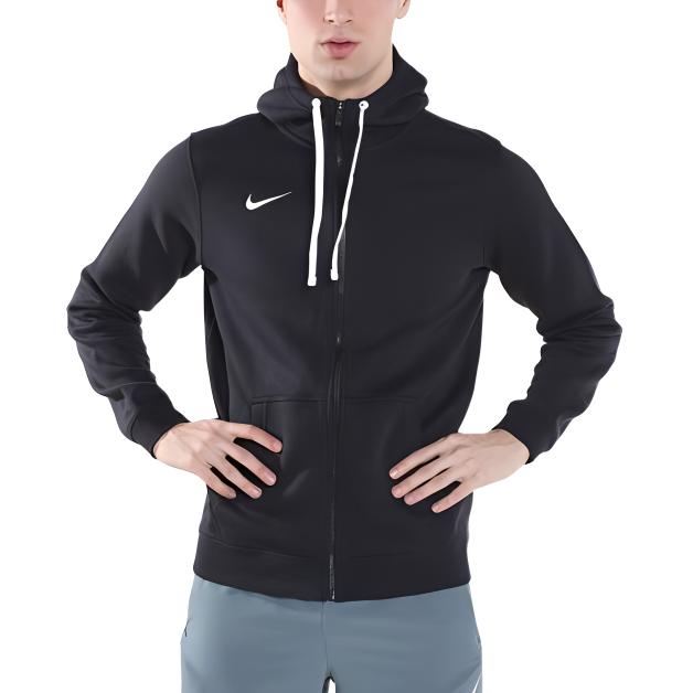 Nike Куртки Мужские Черные С Капюшоном Умеренные Другие AJ1313-010
