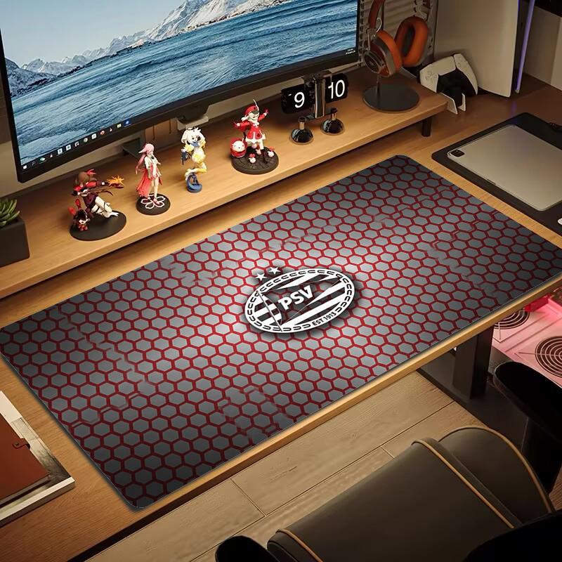 PSV Eindhoven Mouse Pad Large Gaming Table Cushion Non-slip Laptop Tablet Big Mousepad XXL Mat Mini PC Playmat With Lock edge_xia