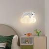 White Clouds Bear Wall Lamps LED Children's Room Lamp Warm Romantic Princess Room Girl Boy Bedroom Decora Bedside Wall Lights