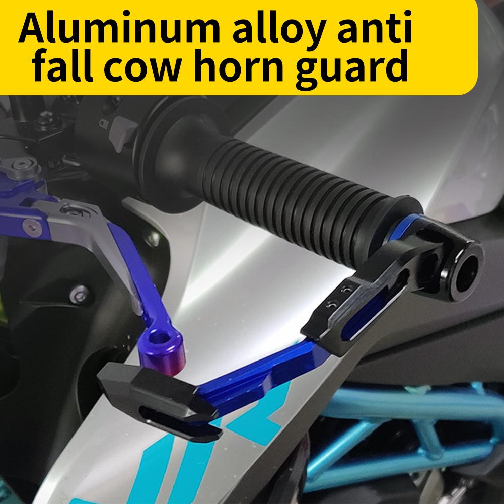 Регулируемая длина, универсальная защита руля 7/8", защита тормозного рычага для мотоцикла, скутера, квадроцикла, горного велосипеда, защита для рук