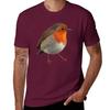 Robin T-Shirt summer tops animal prinfor boys Men's t-shirt