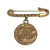 CHANEL Antique, stylish, outing Gold Plated Brooch  gold Women Used