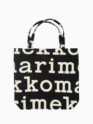 Сумка-тоут Notko Logo F Черный x [Marimekko] Женская 52_1_52199247312 Off-White