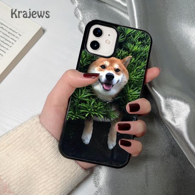 Krajews Животное Акита-ину Мягкий Чехол-накладка Для iPhone 17 Air 16 15 14 plus 12 13 pro max coque Оболочка Fundas