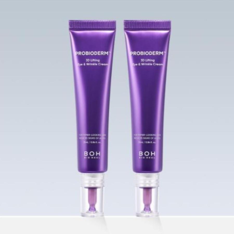 [1+1] BIOHEAL BOH PROBIODERM 3D Лифтинг-крем для глаз и против морщин 25 мл Двойная упаковка