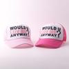 Mesh Silk Screen Sports Letter Baseball Cap Outdoor Summer Sun Protection Sunshade Hip Hop Cap Popular Hat