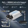 Наружный IP67 водонепроницаемый Gigabit PoE 1 PoE в 2 выходах PoE PoE Power настенный коммутатор Plug and Play Pass-through, удлинитель, IEEE802.3af/at/bt 90 Вт,