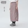 Teenie Weenie Женская повседневная офисная юбка А-силуэта