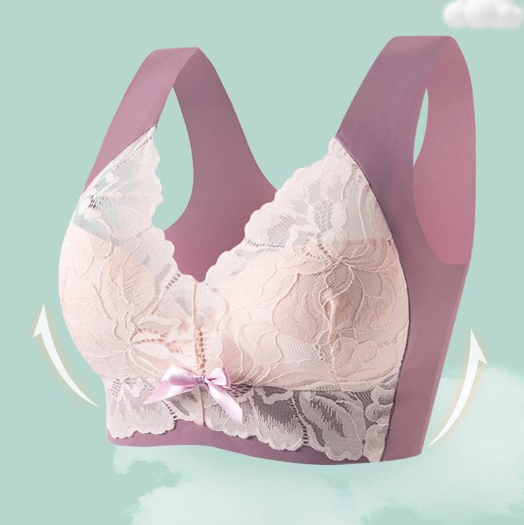 Женский сексуальный кружевной бюстгальтер, бесшовные женские бюстгальтеры больших размеров, женское нижнее белье без стальных колец, маленькие полные чашки, топ с закрытой грудью, женские бюстгальтеры