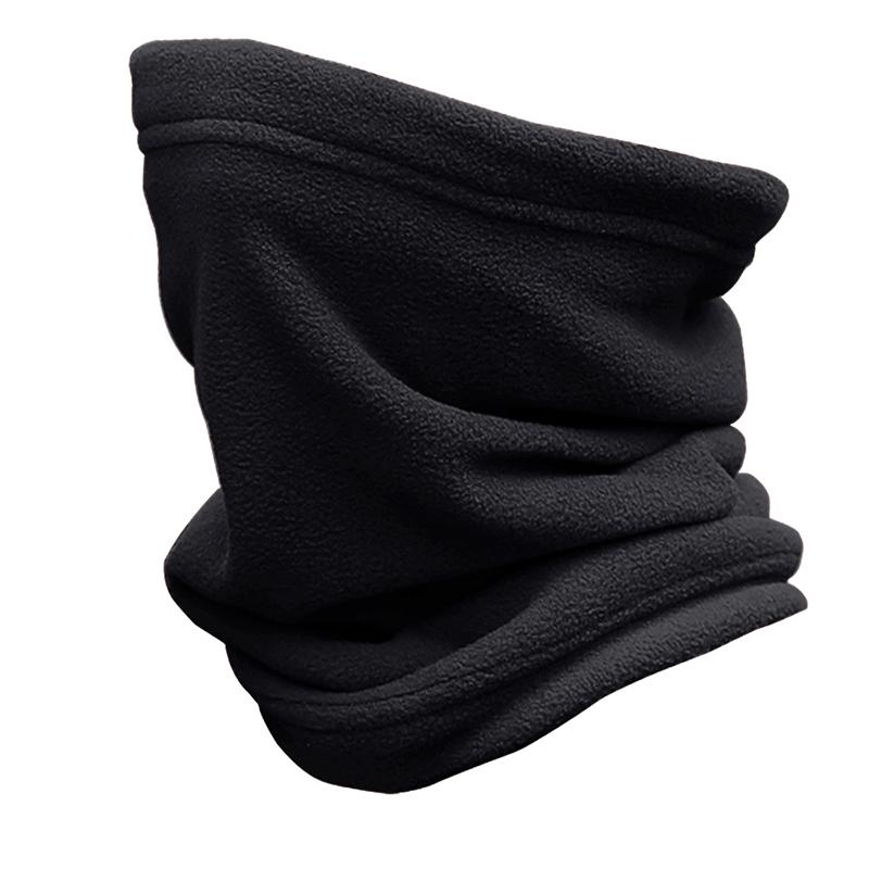 Winter Neck Warmer Men Women Thermal Fleece Neck Gaiter Camping Skiing Tube Scarf Cold Proof Snowboard Half Face Mask Face Cover