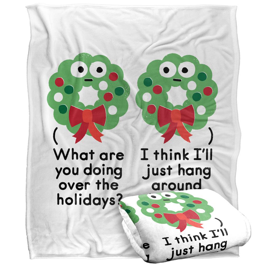 David Olenick Merry Christmas To Wall Silky Supersoft Blanket