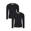 Men's Merino Wool Base Layer Top (Pack of 2)