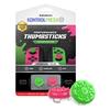 KontrolFreek Freak Splash Kit JOY Performance Thumbstick for Nintendo Switch JOY Controller Improved Aim Accuracy Concave X 2 Green_Pink Mid-rise