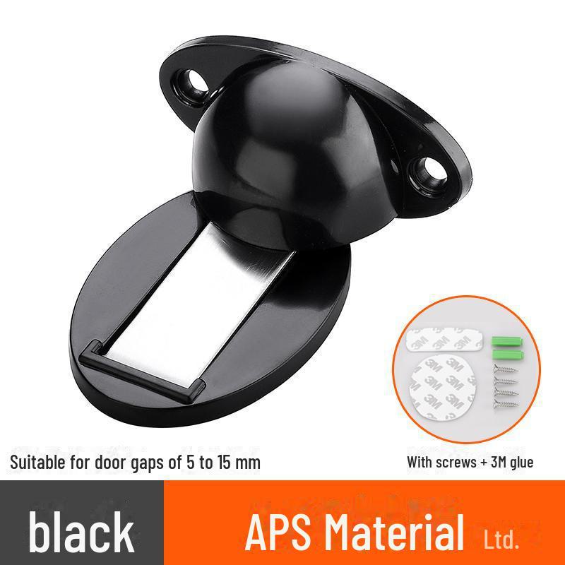 Магнитный бесшумный дверной стопор: Прочное, устойчивое к ударам присасывание для дверей ванной или спальни