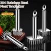 304 Stainless Steel Meat Tenderizer Professional Tool Kitchen Hitting Mallet  Kitchen