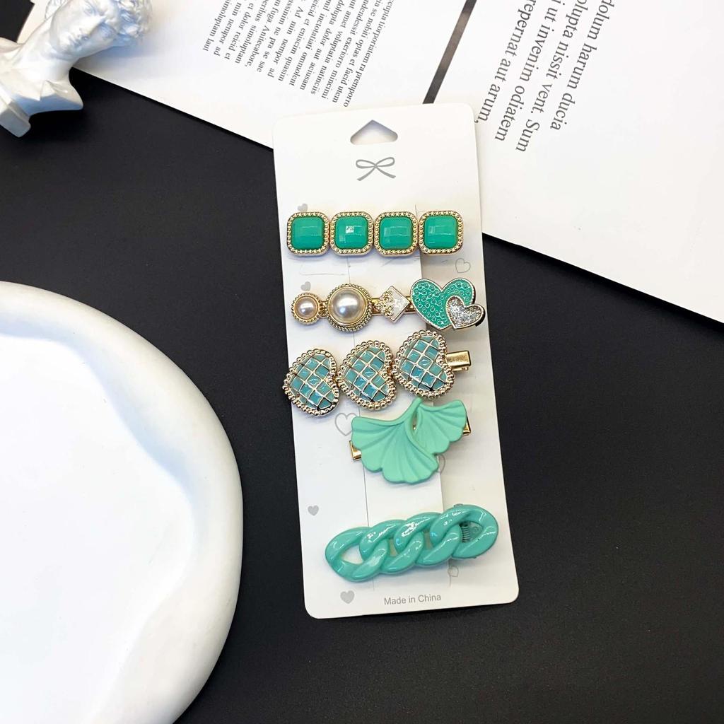 Крутая металлическая шпилька Y2K: Высококачественная горячая девчачья челка с заколкой и головной убор в виде утконоса