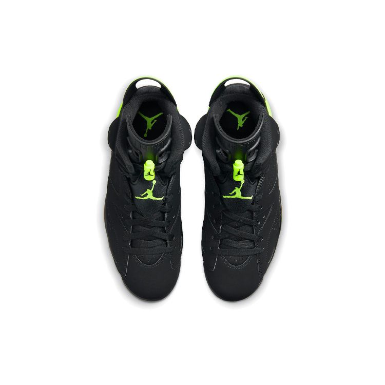 Air Jordan 6 Retro Electric Green Мужские кроссовки черные CT8529-003