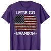 Woand Let's Go Brandon T-Shirt Pro Trump Support Tee Tops Graphic Apparel