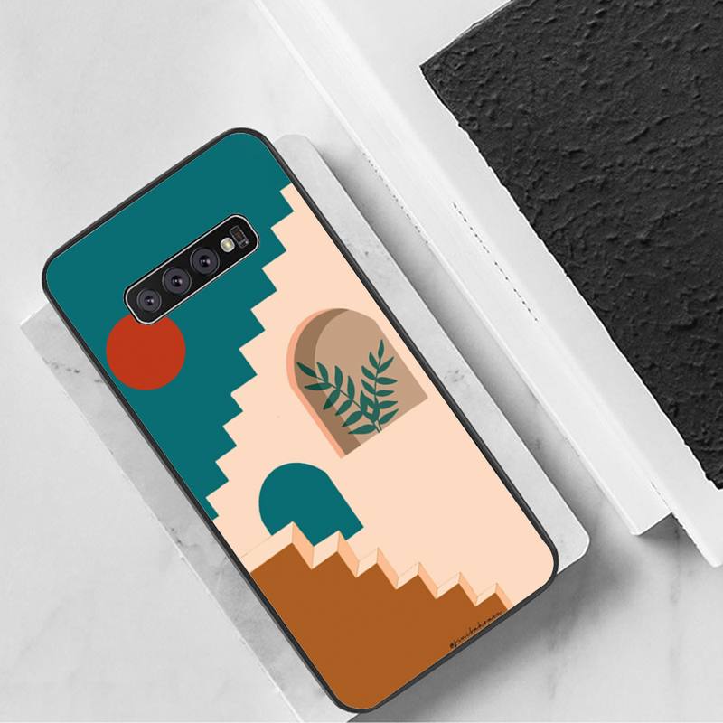 Чехол для телефона Colorful Simple Strokes для Samsung Galaxy S7 Edge Plus S9 S20Plus S20ULTRA S10lite S225G S10