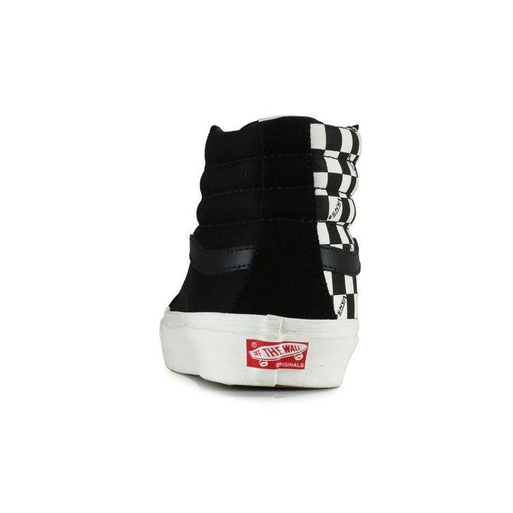 Vans Стиль 138 Высокие кеды для скейтбординга Унисекс Черно-белые VN0A3DP9VQA1