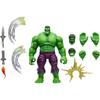 Hasbro Marvel Legends Серия Maximum Фигурка Халка 21,5 см с Аксессуарами и Подвижными Суставами