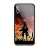 Чехол-накладка из закаленного стекла Attack On Titan для iPhone 11 12 13 14 Pro Max Mini 6 6s 7 8 14 Plus X Xr Xs Max Se2020