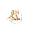 Miniature Rocking Horse Collectible Toy Cute for Hobbyists