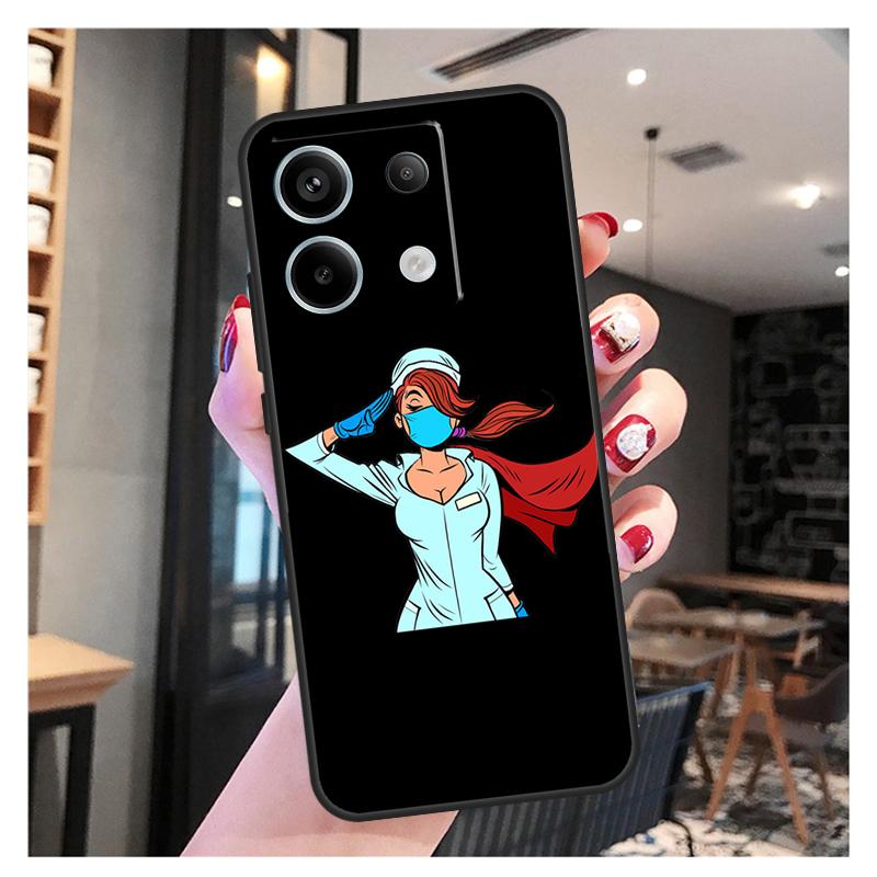 Мультяшный Чехол-Доктор Медсестра Медицина Для Xiaomi Redmi Note 13 12 11 9 10 Pro 9S 10S 11S 12S Redmi 13 12 10C 12C 13C Чехол