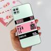 Стильный чехол для телефона Samsung Galaxy A22 5G A22S A22 4G Прозрачный ТПУ Мягкий силиконовый задний чехол для Samsung A22 A225F A226B