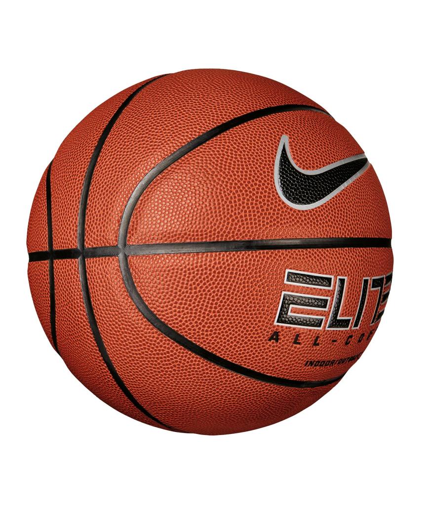 Nike Elite All Court 8P 2.0 basketball deflated orange/black/metallic silver
