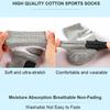 5 пар/лот высококачественные хлопковые новые осенние мужские носки для бега, зимы, повседневные дышащие носки для активного отдыха, спортивные носки в полоску EUR38-45