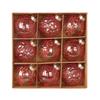 9 Pcs Christmas Ball Ornaments Shatterproof Christmas Decorative Balls Reusable Festival Hanging Ornaments for Christmas