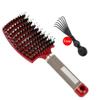 Hair Brush Detangling Hairbrush Bristle&Nylon Women's Wet Curly Hair Scalp Massage Comb Salon Hairdressing Styling Tools