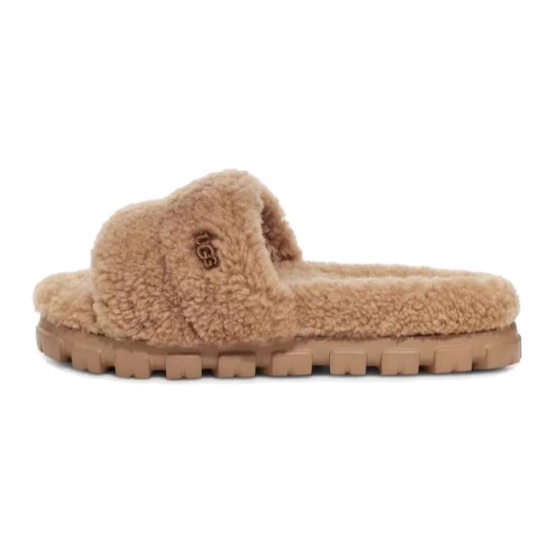 UGG Кроссовки женские Cozetta Curly Slipper Chestnut Brown 1130838-CHE