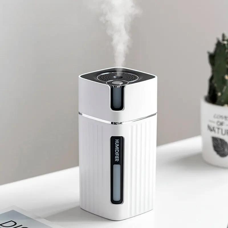 Ультразвуковой увлажнитель воздуха Smart Cool Mist Аромадиффузор Увлажнители с цветной светодиодной подсветкой Генератор тумана для офиса автомобиля дома