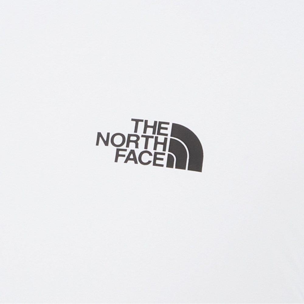 [Официальный The North Face] NT7xr00b Ice Face Водолазка с длинным рукавом Футболка белый