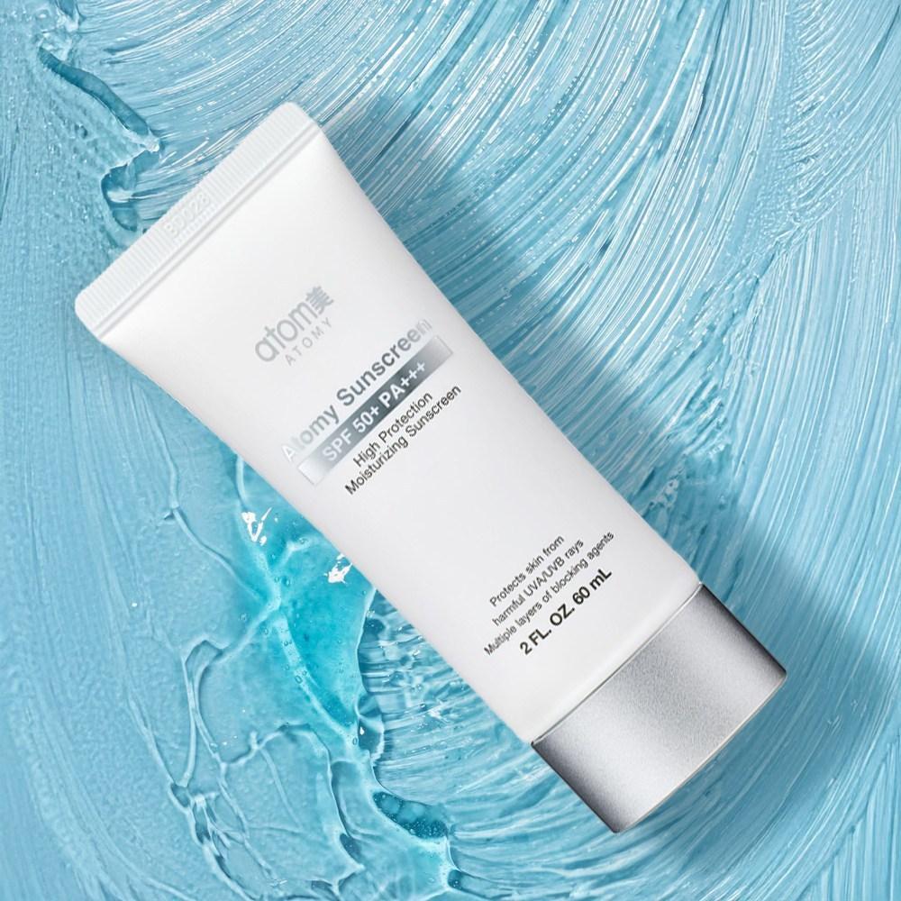 Atomy Солнцезащитный крем Белый SPF50+ PA+++, 60 мл, 3 шт.