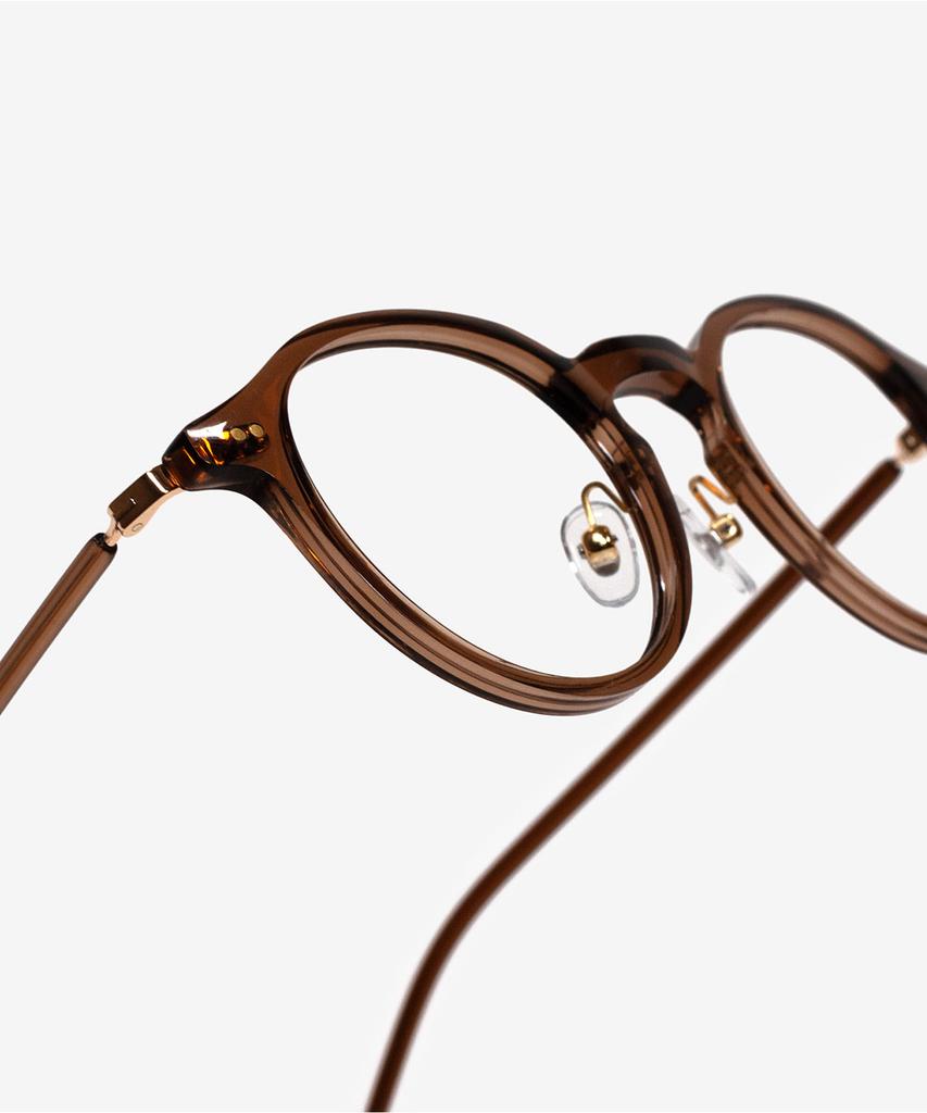 Очки Weeoweeo Melo 03 Crystal Brown с защитой от синего света