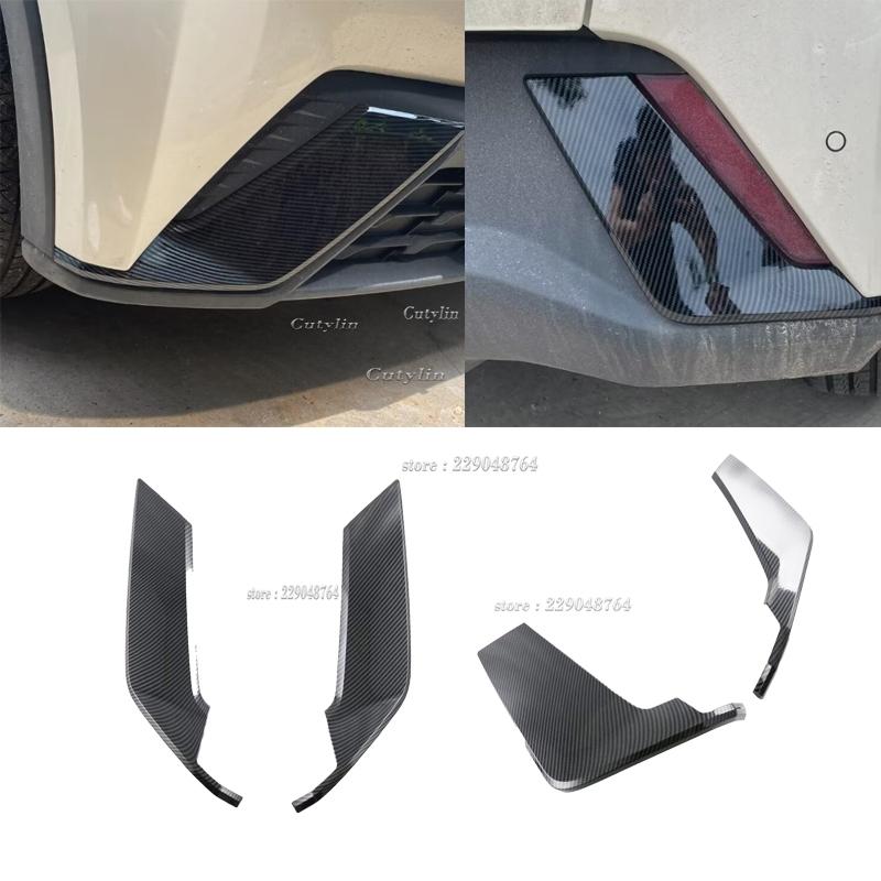 For BYD Dolphin Mini Seagull Dolphin Surf 2024 2025 2026 ABS Front Rear Bumper Cover Fog Light Spoiler Wind Knife Shark Cover