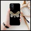 Красивый прозрачный чехол для телефона с узором бабочки для Huawei Honor 20 10 9 8A 7 5T X Pro Lite 5G, черный чехол Etui Hoesjes Comic Fas