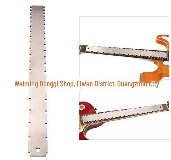 Stainless Steel Bass Guitar Fingerboard Fret Measurement Ruler
