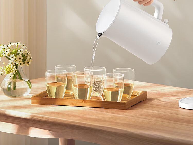 Электрический чайник Xiaomi N1 - нержавеющая сталь 304, двойной слой, изоляция против сухого горения