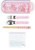 Sanrio Trio Set Chopsticks Spoon Fork Bento Chopsticks Case Chopsticks Slide Type Made In Japan Antibacterial Sanrio My Melody My Melody Set Freezer