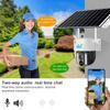 4G 1080P SIM Card Solar Smart Camera 4K CCTV WiFi IP Outdoor Dual Lens Wireless Camara Waterproof CCTV Home Security Protection