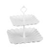 10Pcs Dessert Table Display Set Plastic Wedding Cake Stands Serving Stand Cup Cake Tier Tower for Tea Party Birthday Baby Shower