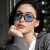 New Vintage Metal Square Sunglasses For Women Men Brand Black Rectangle Cool Sunglasses Polygon Sun Glasses For Male Female