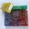16mm Transparent Square Corner Number Dice, 50-Piece Box, 1.6cm Acrylic Right-Angle Dice
