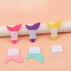 New Eye Make Up Stencils Silicone Eyeshadow Stencils Mold Eyeliner Shield Grafted Eyelash Removal Patches Eyeliner Aid Tool